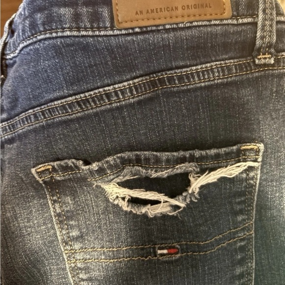 Tommy Hilfiger Women's Straight Leg Jeans - Blue - Picture 6 of 8